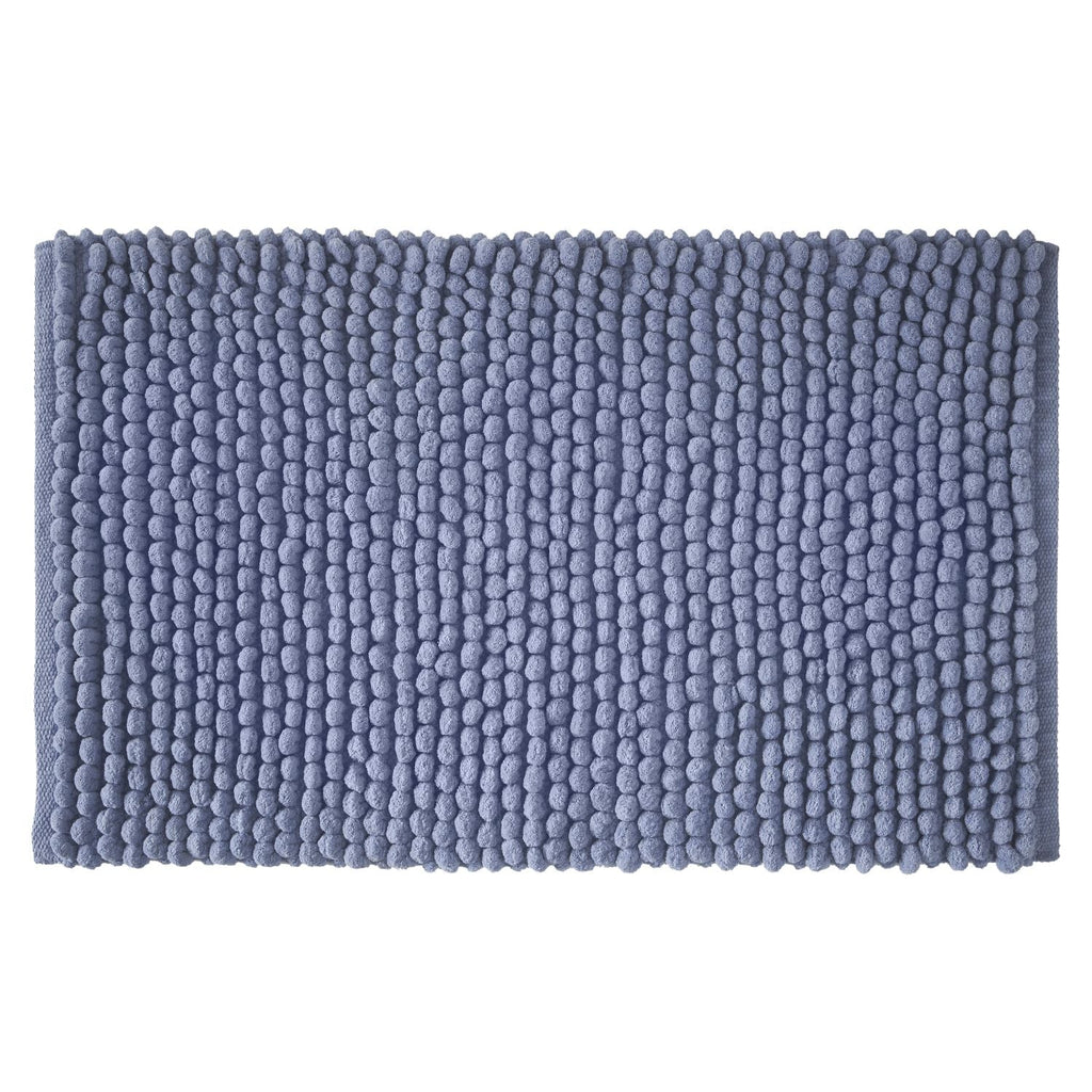 Bianca Aspen Blue Bobble Bath Mat