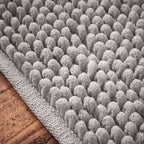 Bianca Aspen Grey Bobble Bath Mat
