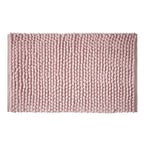 Bianca Aspen Pink Bobble Bath Mat
