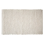 Bianca Aspen White Bobble Bath Mat