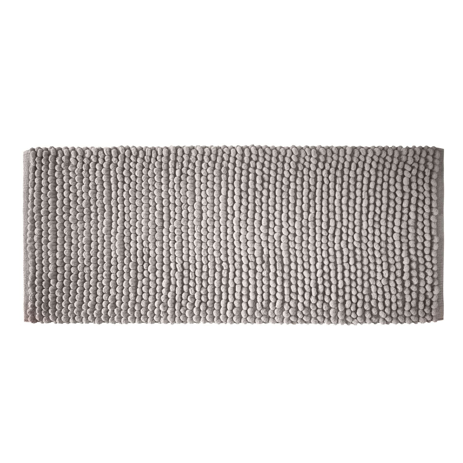 Bianca Aspen Grey Bobble Bath Runner