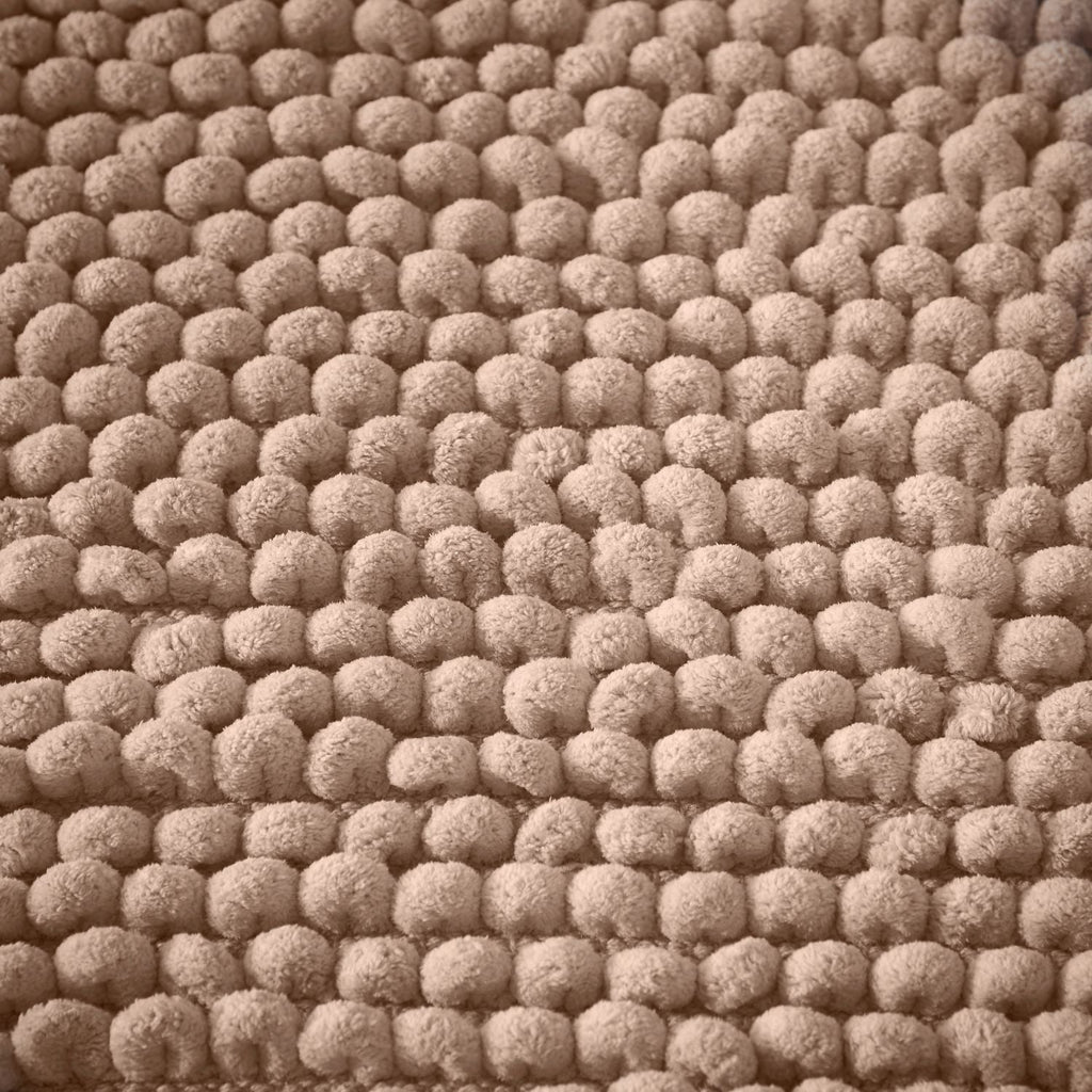 Bianca Aspen Natural Bobble Bath Runner