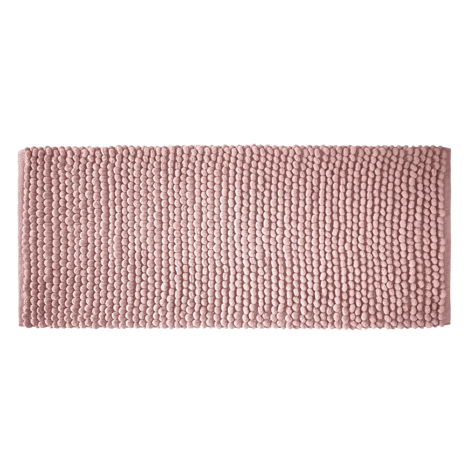 Bianca Aspen Pink Bobble Bath Runner