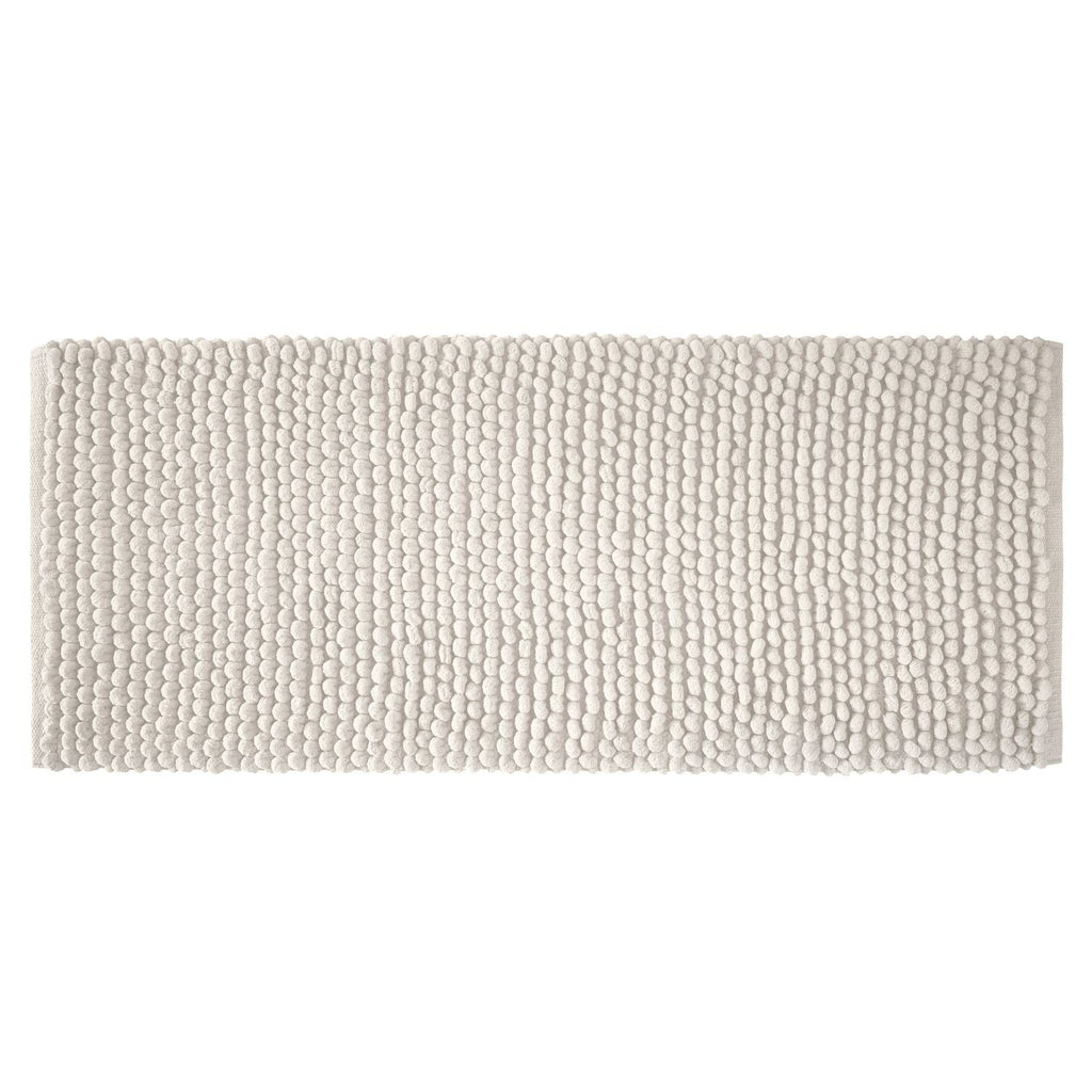 Bianca Aspen White Bobble Bath Runner