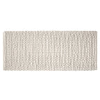 Bianca Aspen White Bobble Bath Runner
