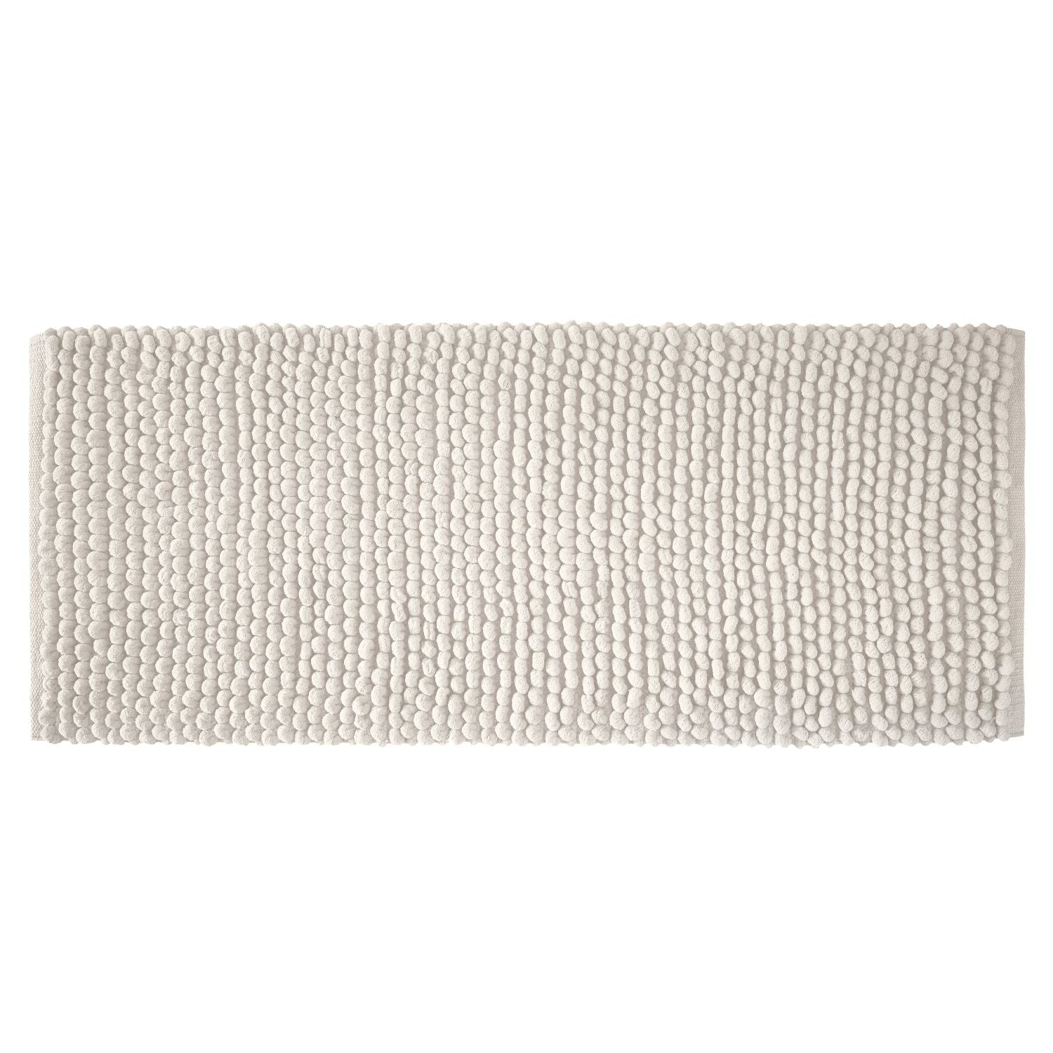 Bianca Aspen White Bobble Bath Runner
