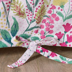 Catherine Lansfield Tilly Pink Floral Reversible Duvet Set