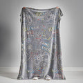 Catherine Lansfield Game Over Glow in the Dark Black Fleece Cosy Fleece Throw