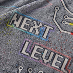 Catherine Lansfield Game Over Glow in the Dark Black Fleece Cosy Fleece Throw