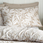 Catherine Lansfield Sorrel Leaf Natural Reversible Duvet Set