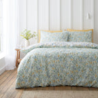 Bianca Ditsy Floral Green 200TC Cotton Reversible Duvet Set