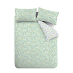 Bianca Ditsy Floral Green 200TC Cotton Reversible Duvet Set
