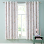 Catherine Lansfield Bunny Tails Ditsy Flowers Reversible Eyelet Curtains