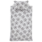 Catherine Lansfield Brushed Cotton Football Stars Reversible Duvet Set
