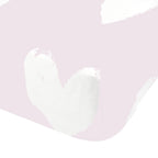 Catherine Lansfield Brushed Cotton Hearts White/Pink Fitted Sheet