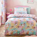 Catherine Lansfield Kids Pastel Forever Together Reversible Duvet Set