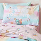 Catherine Lansfield Kids Pastel Forever Together Reversible Duvet Set