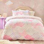 Catherine Lansfield Pink Soft as a Cloud Duvet Set