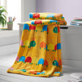 Catherine Lansfield Curious Caterpillar Cosy Fleece Blanket Throw