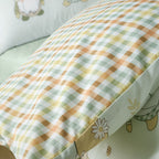 Catherine Lansfield Spring Gonks Mint Green Reversible Duvet Set