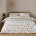 Catherine Lansfield Sloane Natural Geo Reversible Duvet Set