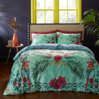 Matthew Williamson Green Paradise Parrot 200TC Sateen Duvet Set