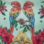 Matthew Williamson Green Paradise Parrot 200TC Sateen Duvet Set