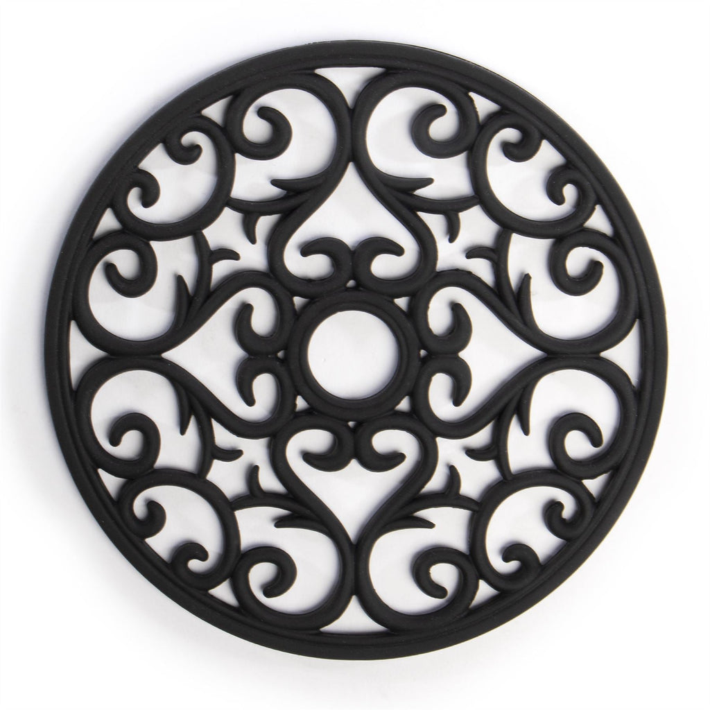 Silicone Trivets - Set of 3 Black | Pukkr
