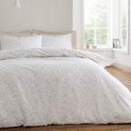 Bianca Woodland Natural 200TC Cotton Reversible Duvet Set