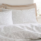 Bianca Woodland Natural 200TC Cotton Reversible Duvet Set