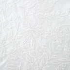 Bianca Embroidery Floral White 200TC Cotton Duvet Set