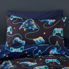 Catherine Lansfield Christmas Gamer So Soft Reversible Duvet Set