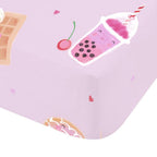 Catherine Lansfield Sweet Treats Pink Fitted Sheet