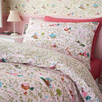 Belle & Boo Fairytale Pink Reversible Kids Cotton Duvet Set