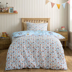 Belle & Boo Pirates Blue Reversible Cotton Duvet Set