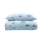 Belle & Boo Pirates Blue Reversible Cotton Duvet Set