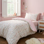 Belle & Boo Ballerina Pink Reversible Cotton Duvet Set