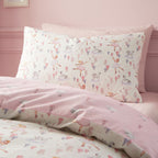 Belle & Boo Ballerina Pink Reversible Cotton Duvet Set