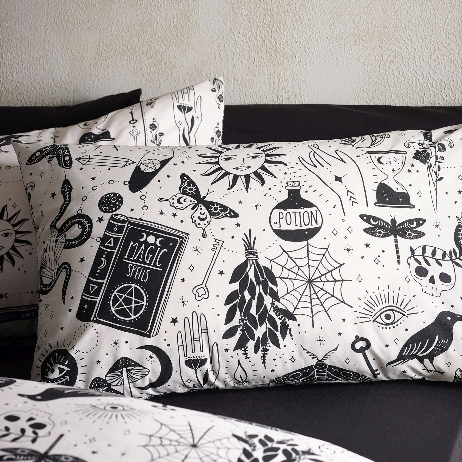Catherine Lansfield Enchanted Witchcraft Reversible Duvet Set