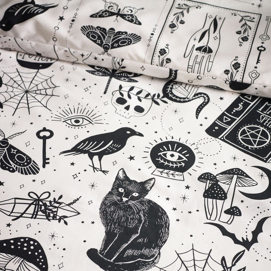 Catherine Lansfield Enchanted Witchcraft Reversible Duvet Set