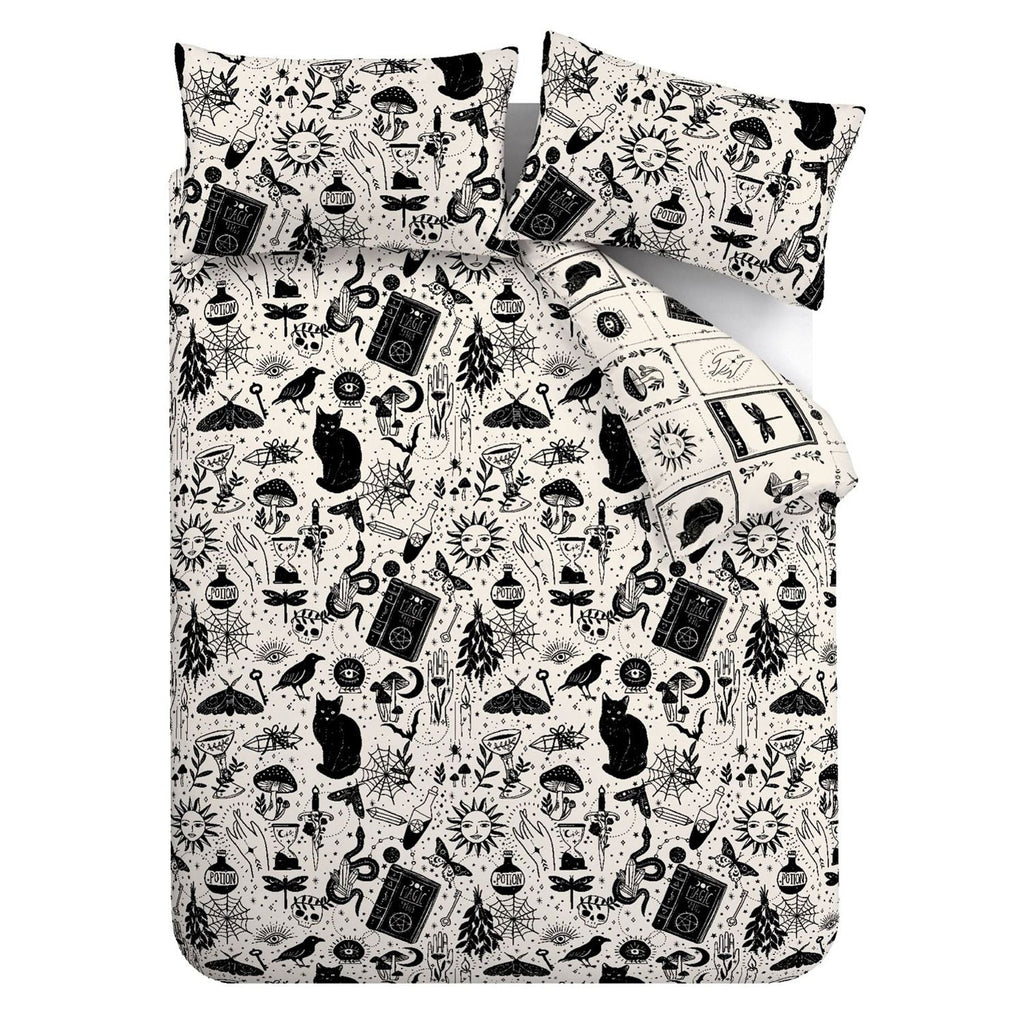 Catherine Lansfield Enchanted Witchcraft Reversible Duvet Set