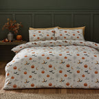 Catherine Lansfield Halloween Highland Cow Reversible Duvet Set