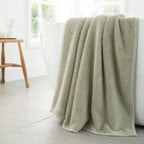 Bianca Soft Zero Twist Spa Green Cotton Towels