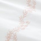 Bianca Camille Pink Embroidered Floral 200TC Cotton Duvet Set