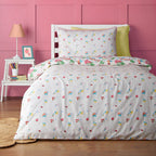 Catherine Lansfield Fruity Friends Bright Reversible Duvet Set
