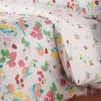 Catherine Lansfield Fruity Friends Bright Reversible Duvet Set