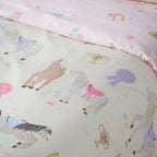 Catherine Lansfield Happy Horses Reversible Duvet Set