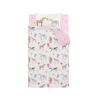 Catherine Lansfield Happy Horses Reversible Duvet Set