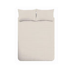 Catherine Lansfield Bamford Natural Gingham Check Reversible Duvet Set