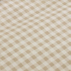 Catherine Lansfield Bamford Natural Gingham Check Fitted Sheet